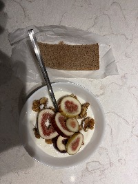 산모가 올린 식단 사진