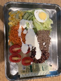 산모가 실제로 먹고 기록한 식판