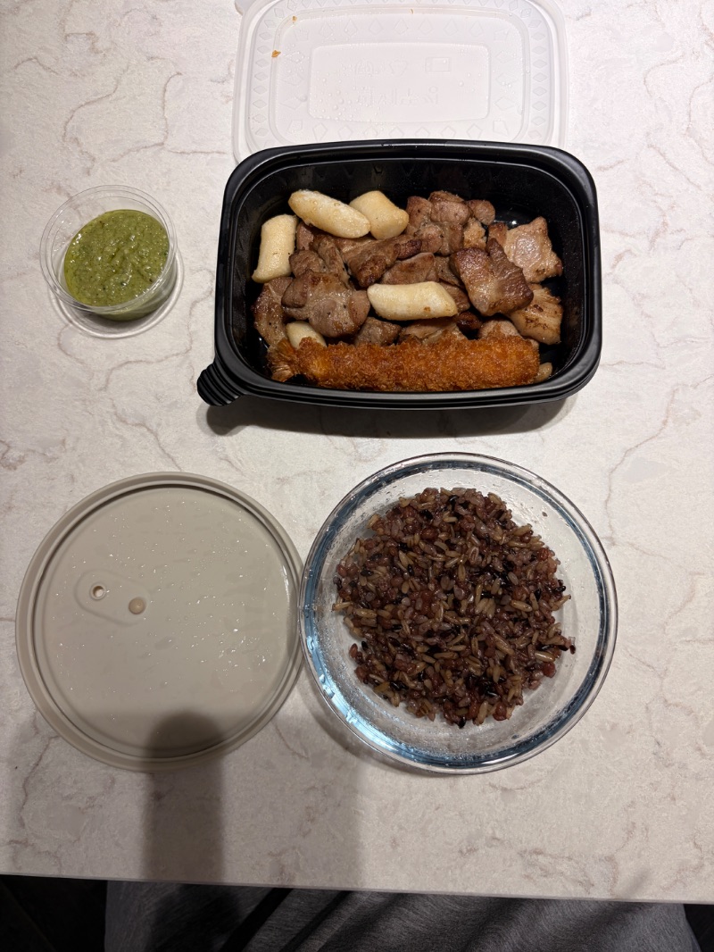 점심 식단 사진