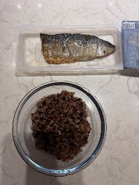 잡곡밥, 고등어구이