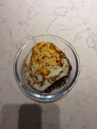 산모가 실제로 먹고 기록한 식판