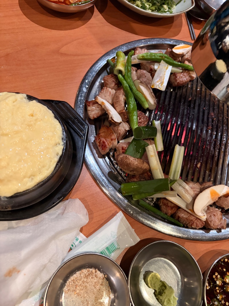 저녁 식단 사진