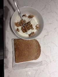 산모가 올린 식단 사진