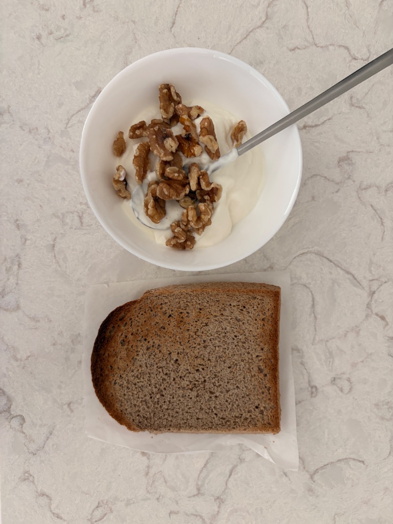 아침 식단 사진