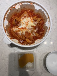 산모가 실제로 먹고 기록한 식판