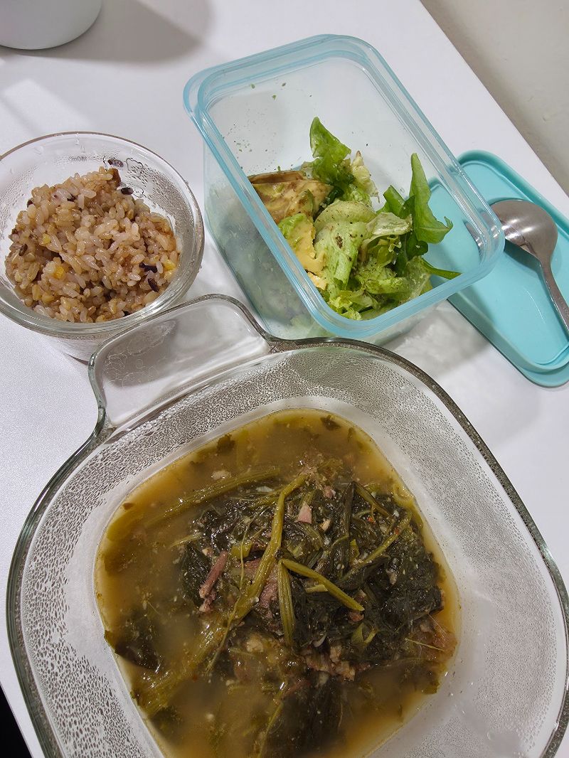 점심 식단 사진