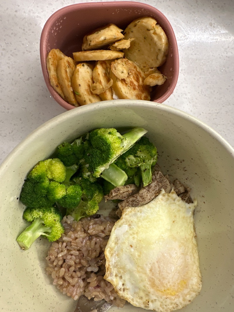 저녁 식단 사진