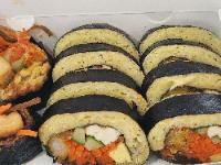 계란 지단 튀김 새우 김밥, 모둠 김밥