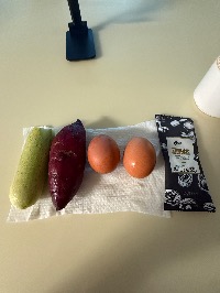산모가 올린 식단 사진