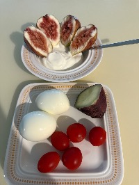 산모가 올린 식단 사진