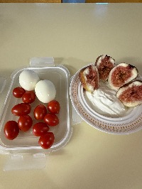 산모가 올린 식단 사진