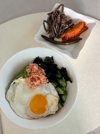 곤약혼합밥, 명란, 아보카도