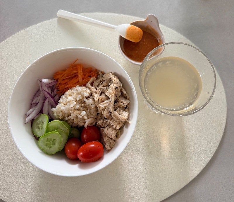 아침 식단 사진