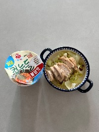 산모가 실제로 먹고 기록한 식판