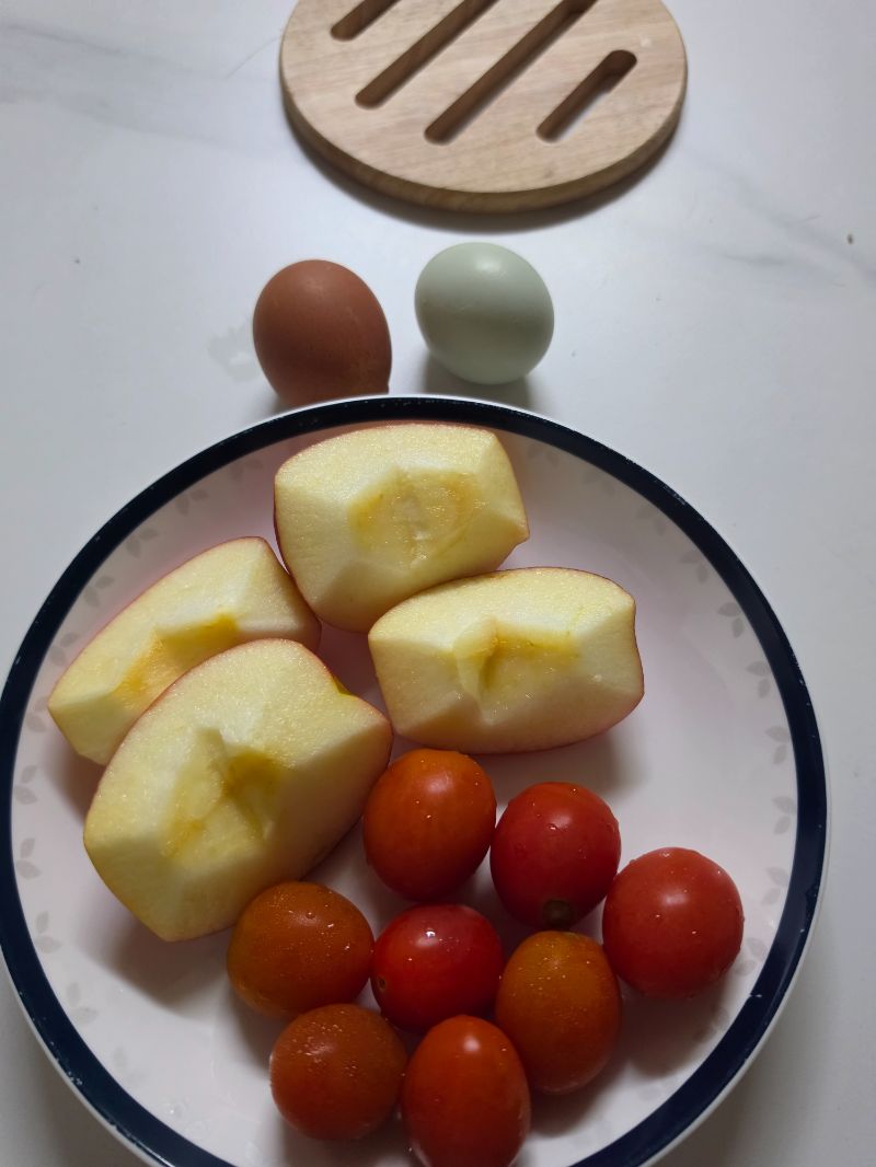 아침 식단 사진