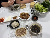 산모가 실제로 먹고 기록한 식판
