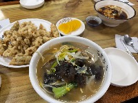 산모가 실제로 먹고 기록한 식판