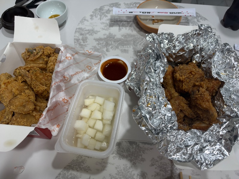 저녁 식단 사진