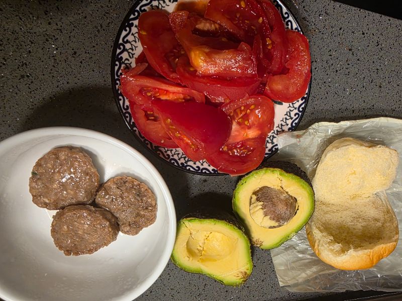 아침 식단 사진