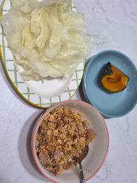 산모가 올린 식단 사진
