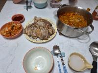 산모가 올린 식단 사진