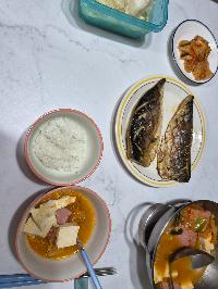 산모가 올린 식단 사진