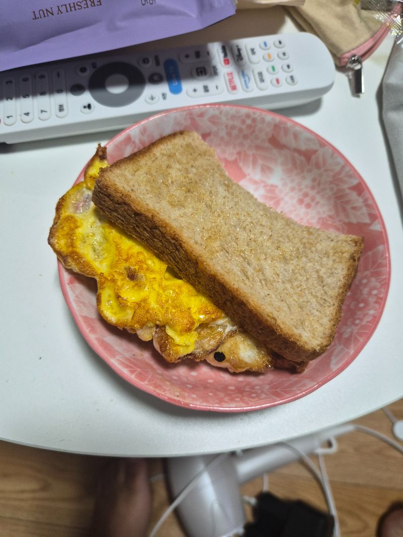 아침 식단 사진