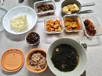 산모가 올린 식단 사진