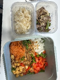 산모가 올린 식단 사진