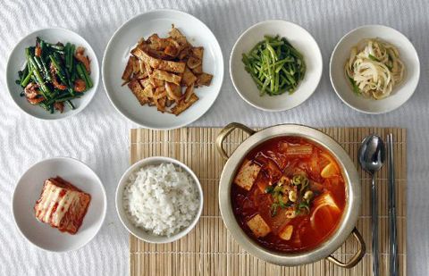 아침 식단 사진