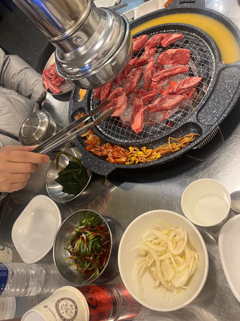 저녁 식단 사진