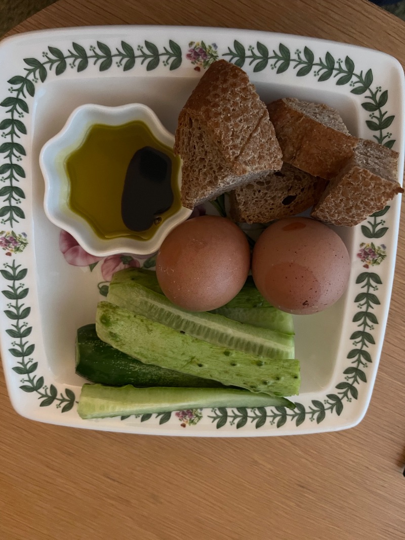 아침 식단 사진