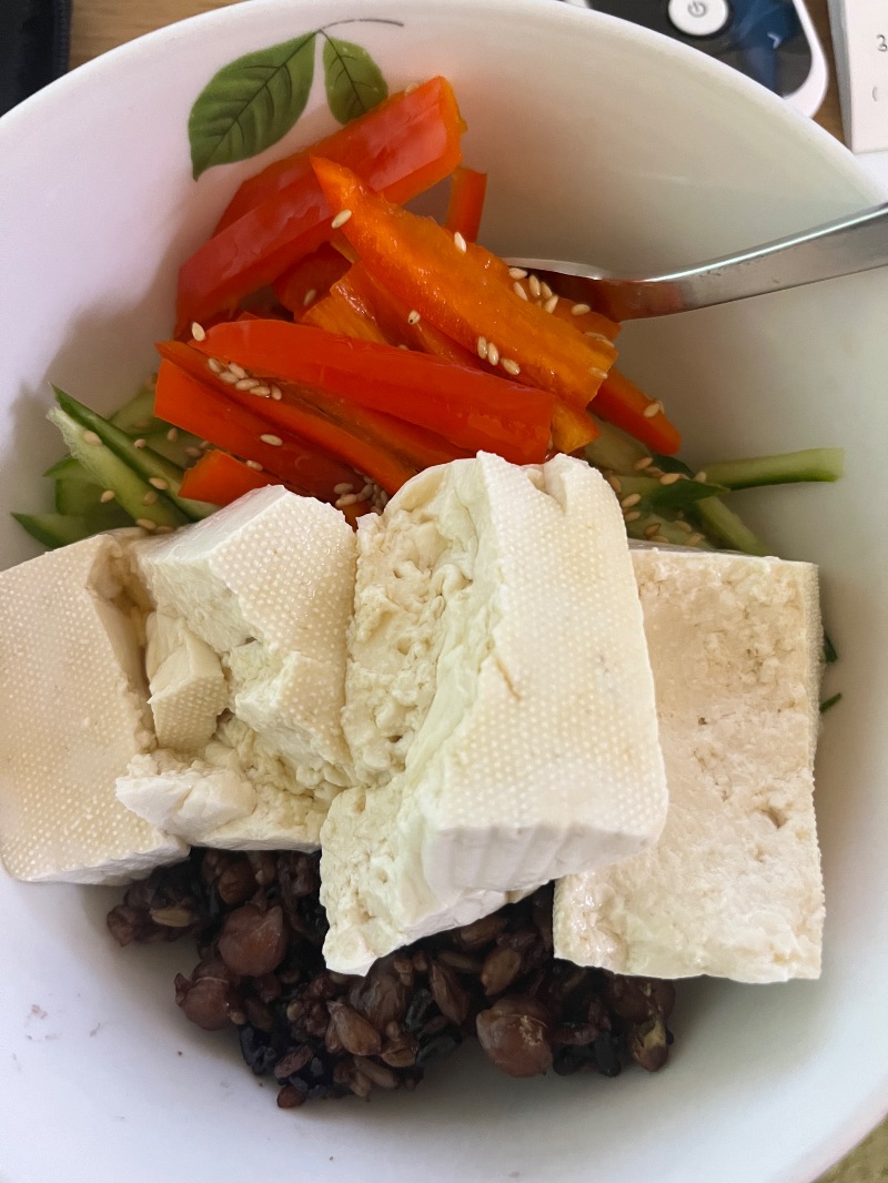 아침 식단 사진