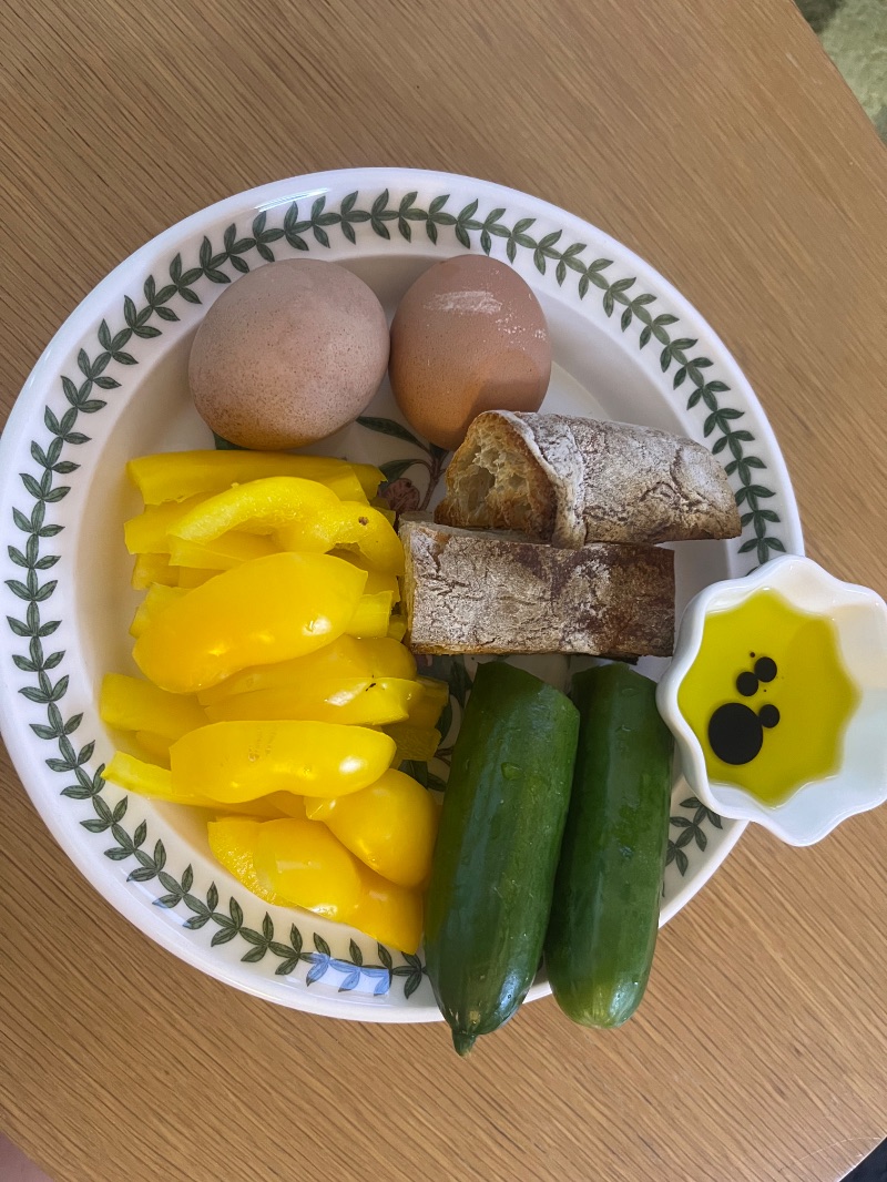 저녁 식단 사진