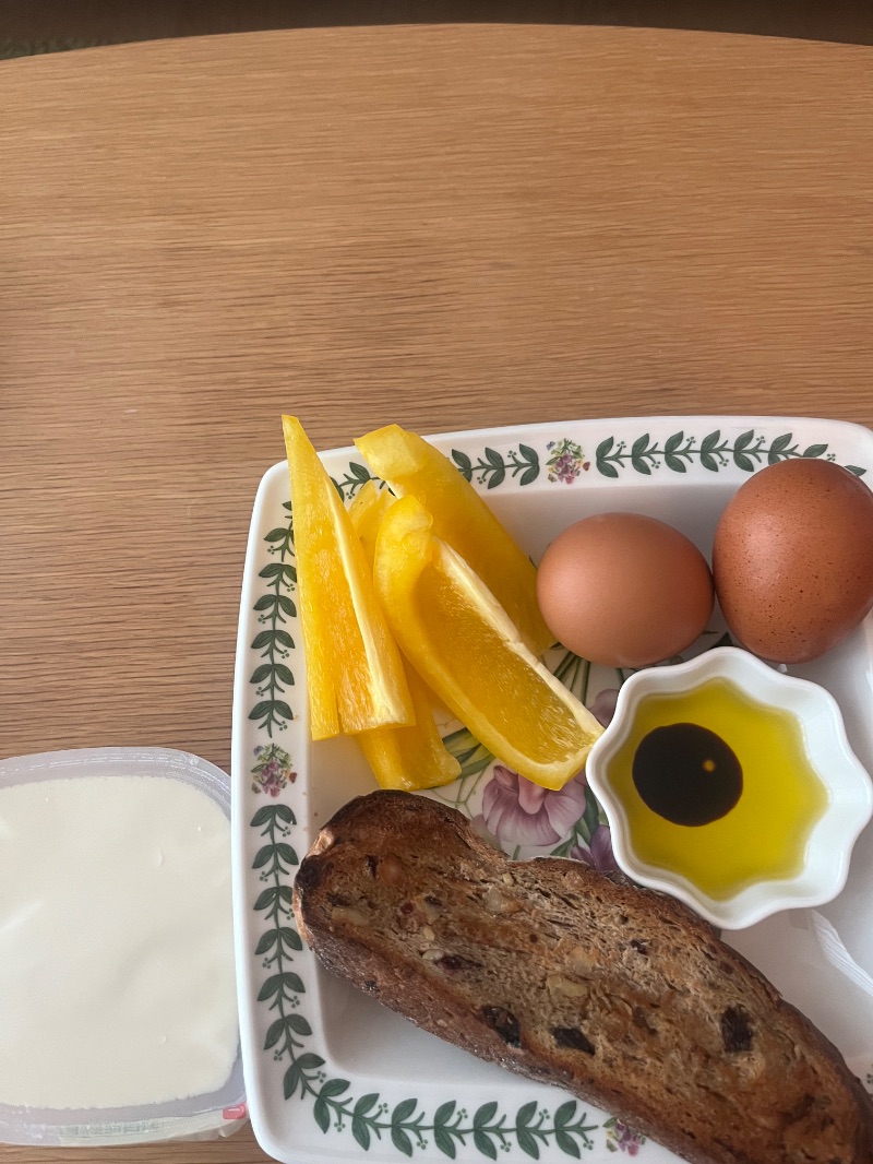 아침 식단 사진