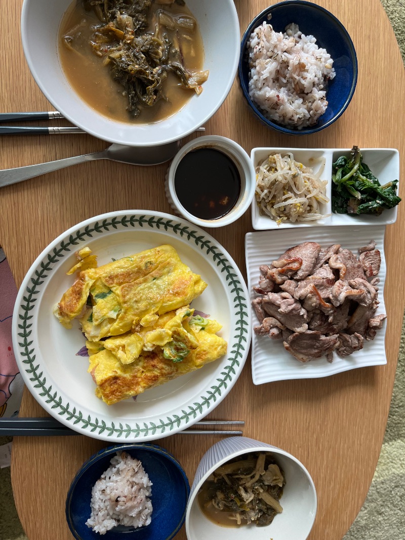 점심 식단 사진