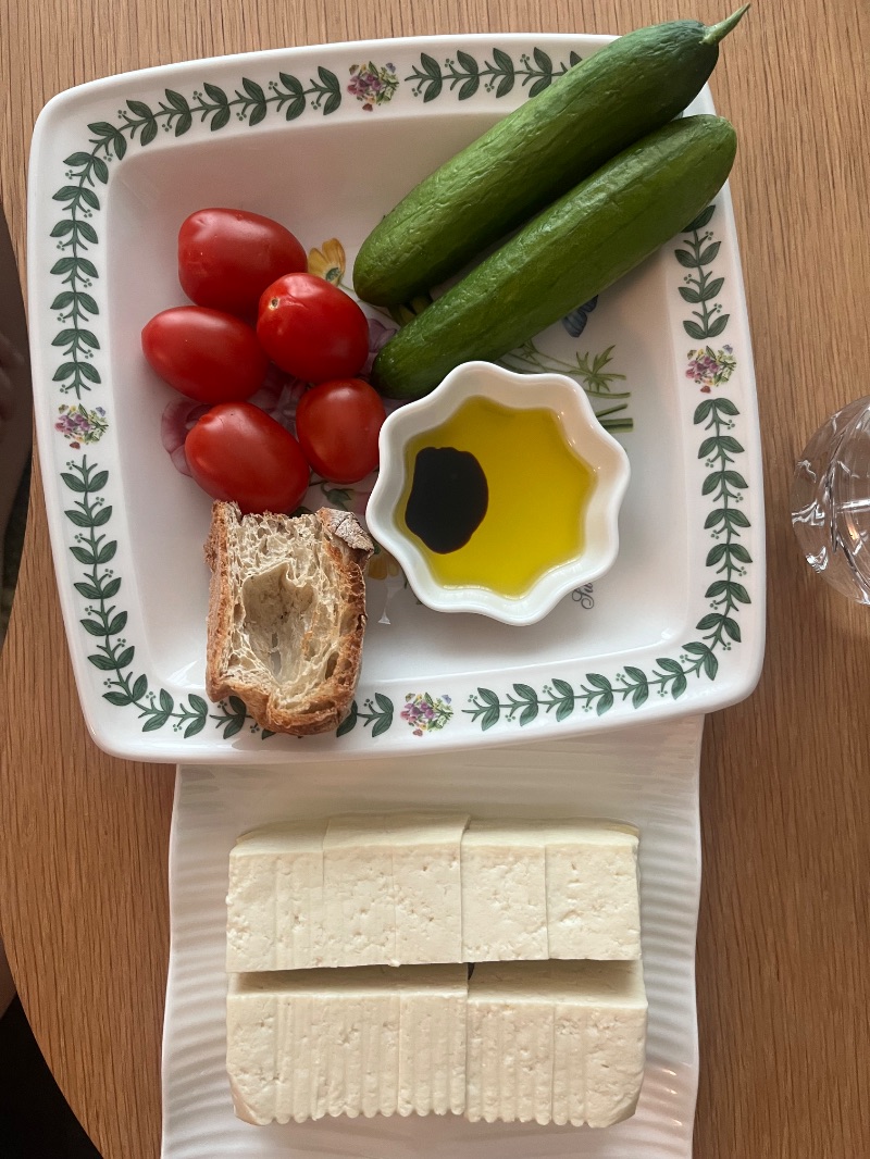 아침 식단 사진