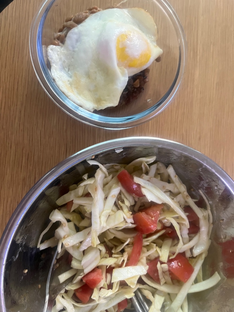 저녁 식단 사진