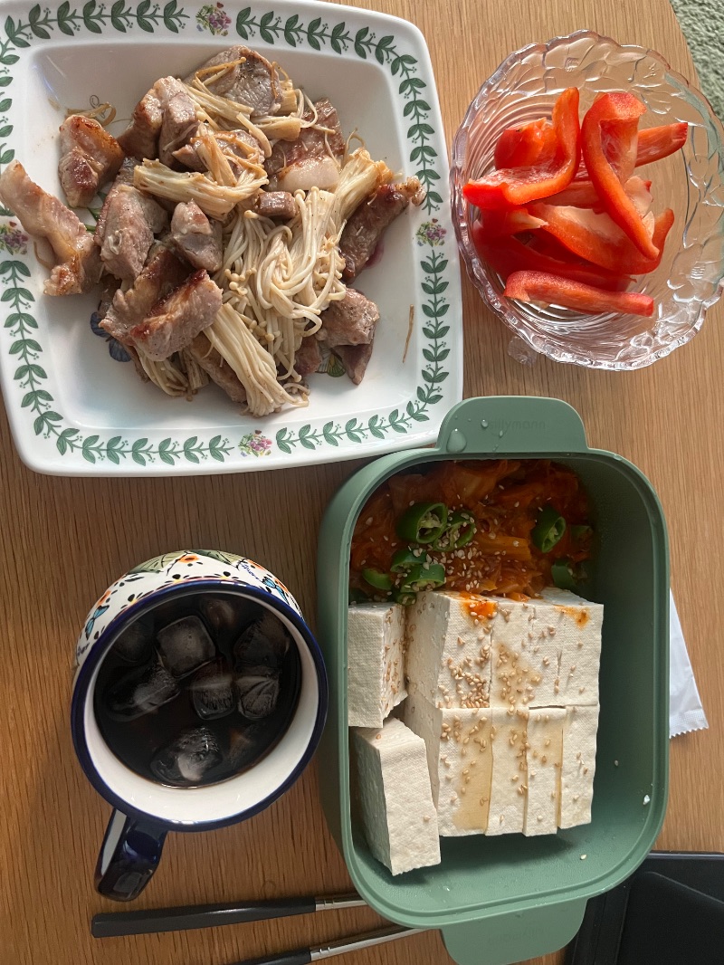 점심 식단 사진