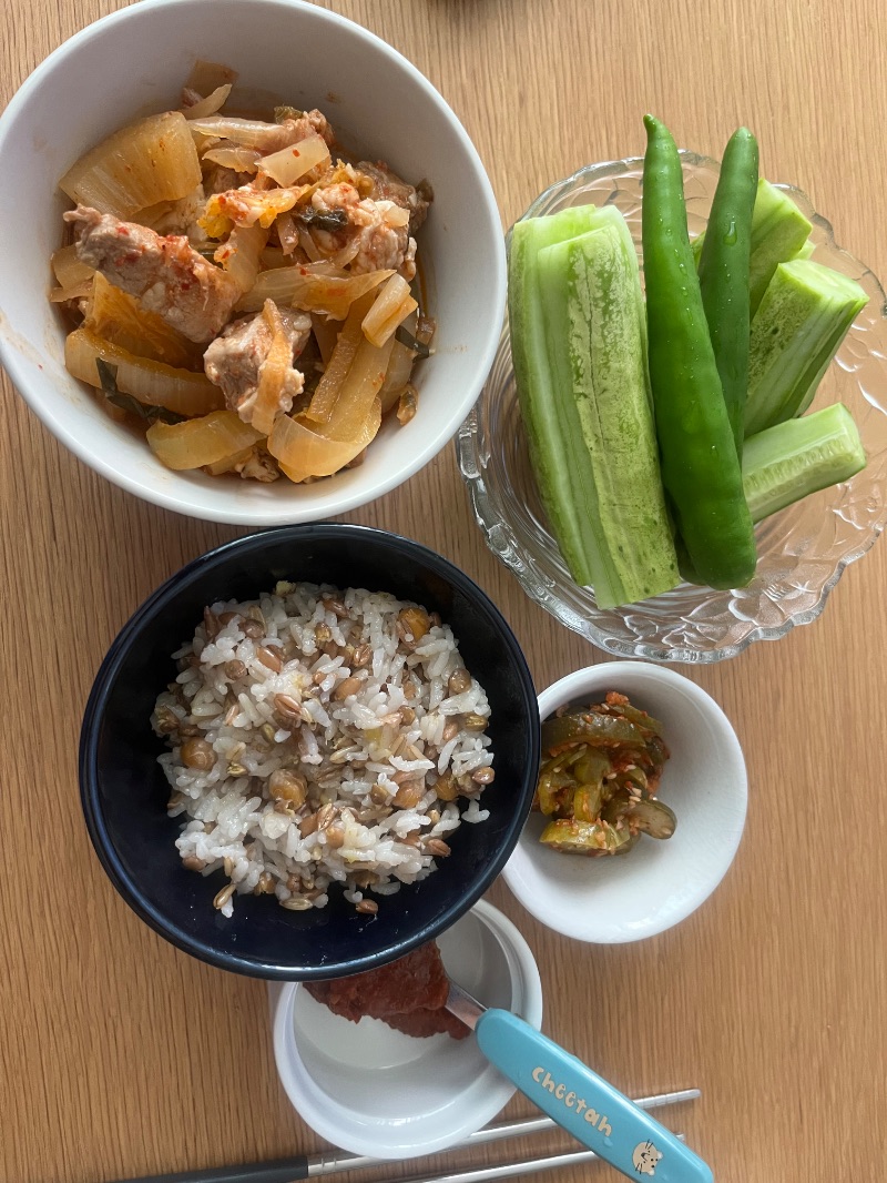 점심 식단 사진