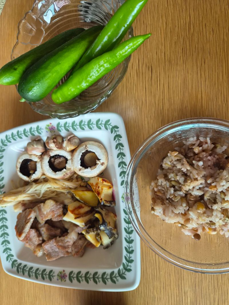 점심 식단 사진