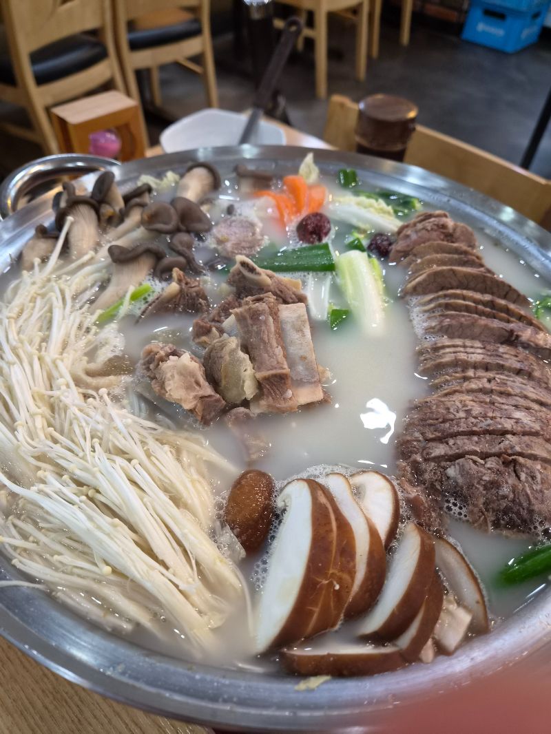 저녁 식단 사진