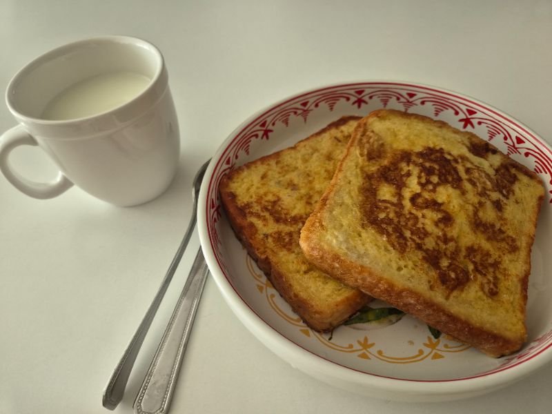 아침 식단 사진