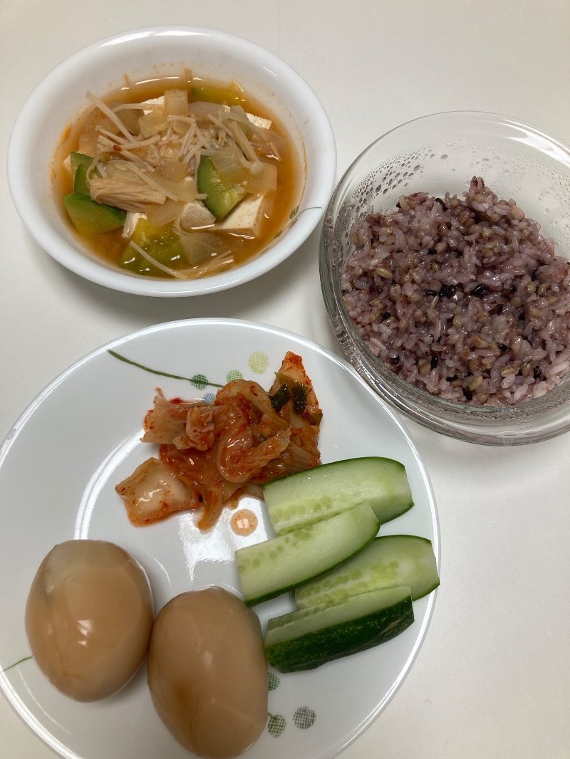 저녁 식단 사진