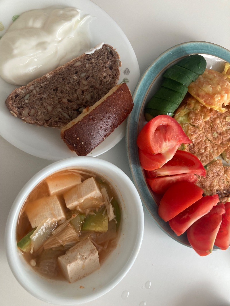 아침 식단 사진