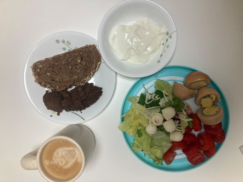 아침 식단 사진