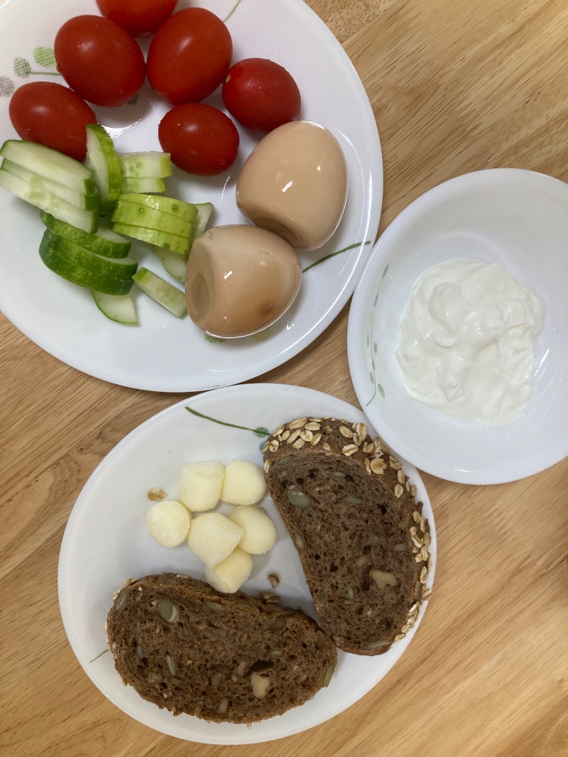 아침 식단 사진