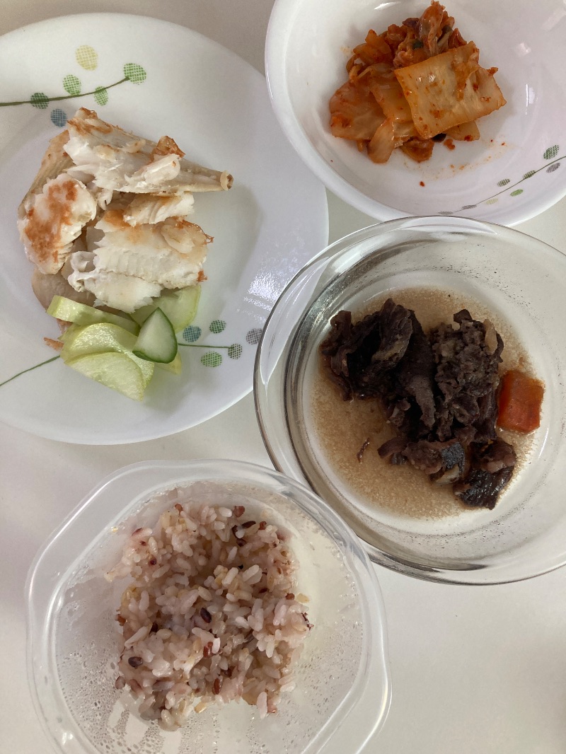 점심 식단 사진