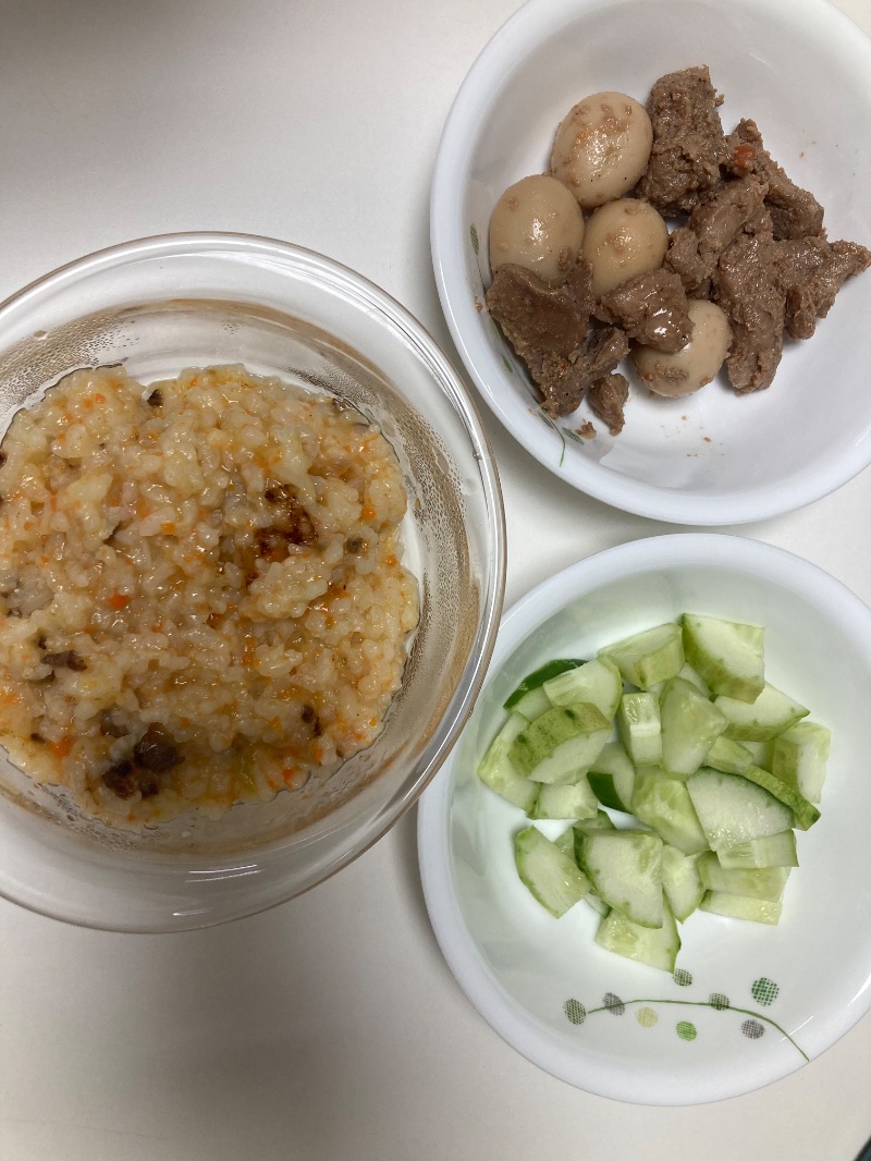 저녁 식단 사진