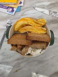 계란말이, 통밀 식빵, 코티지 치즈